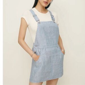 Reformation Darcie Linen Dress Size 0